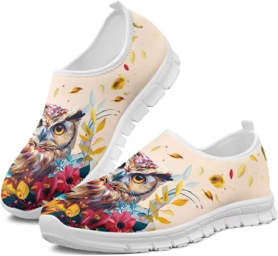 Jeiento Womens Casual Shoes Loafers Lightweight Non Slip Travel Walking Flat Shoes Slip-On Comfortable Dressy Shoes for Lady Girls