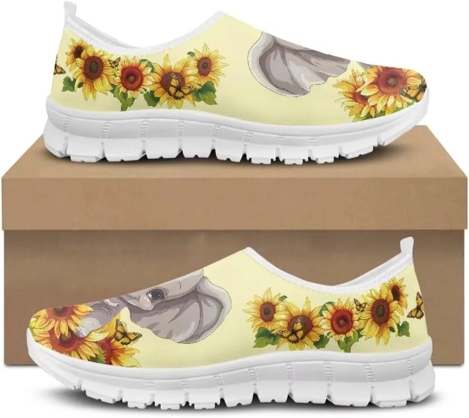 Jeiento Womens Casual Shoes Loafers Lightweight Non Slip Travel Walking Flat Shoes Slip-On Comfortable Dressy Shoes for Lady Girls