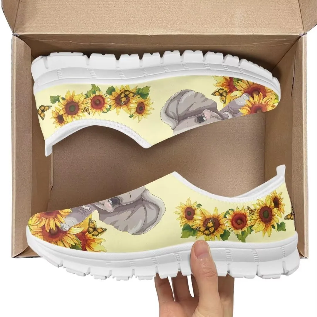 Jeiento Womens Casual Shoes Loafers Lightweight Non Slip Travel Walking Flat Shoes Slip-On Comfortable Dressy Shoes for Lady Girls