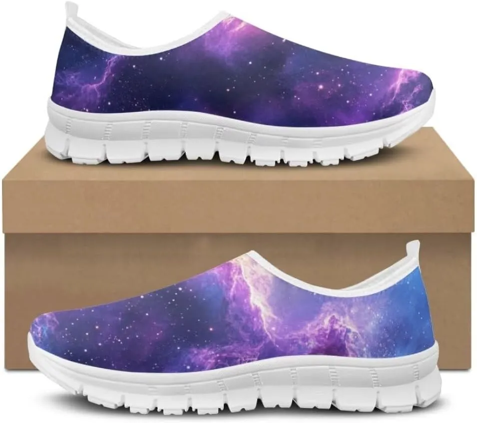 Jeiento Women's Go Walk Sneaker Casual Shoes Adult Outdoor Slip-On Loafers Time Off Sneaker Breathable Soft Shoes Dressy Shoes